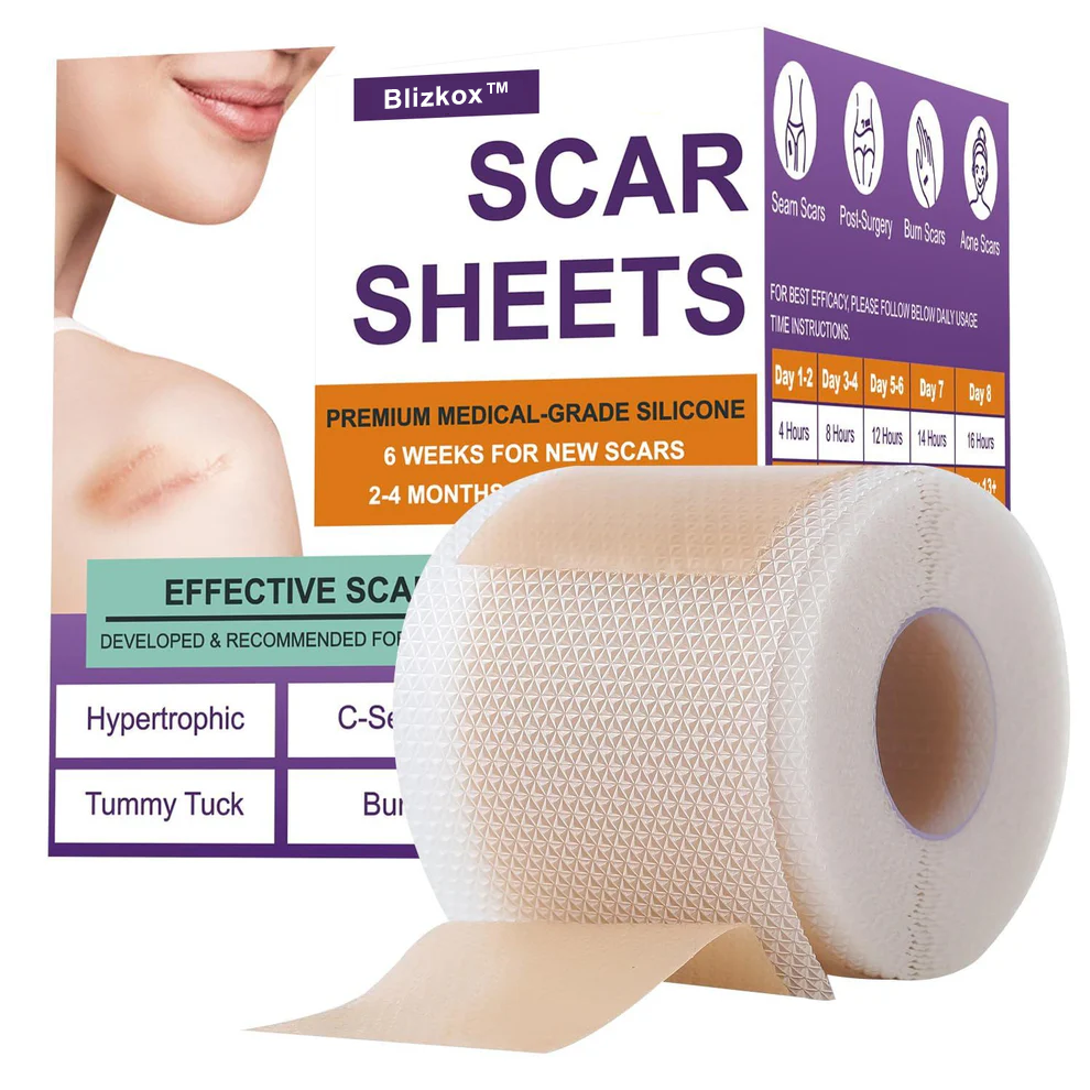 Blizkox™ ✅MEDICAL-GRADE SILICONE SCAR RECOVERY SHEETS（副本）