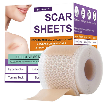 Blizkox™ ✅MEDICAL-GRADE SILICONE SCAR RECOVERY SHEETS（副本）